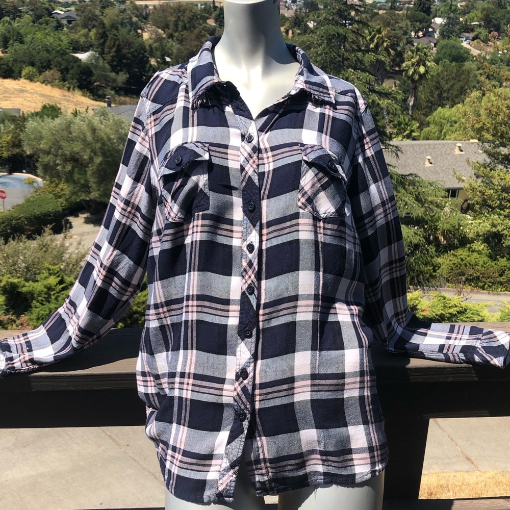 Torrid Button Up Camp Shirt